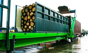 Combilift Rundholzlader 1