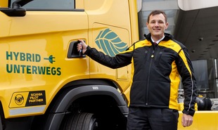 DHL Scania Extraverbrenner