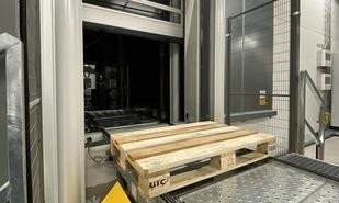 efaflex post swisslog paletteneinfahrt HRL 310